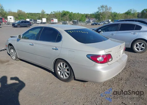 2003 Lexus Es 300 из США, поврежденный, VIN JTHBF30G930113096